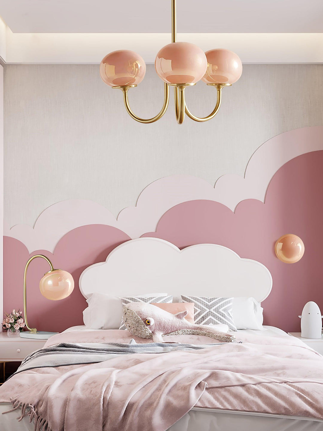 Skanto | AuroraGlow - Marshmallow Chandelier