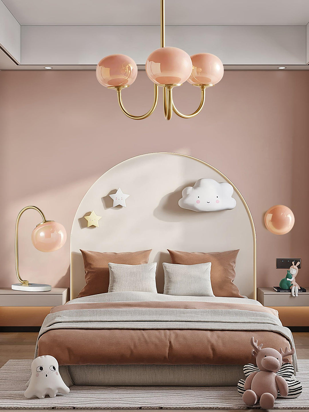 Skanto | AuroraGlow - Marshmallow Chandelier