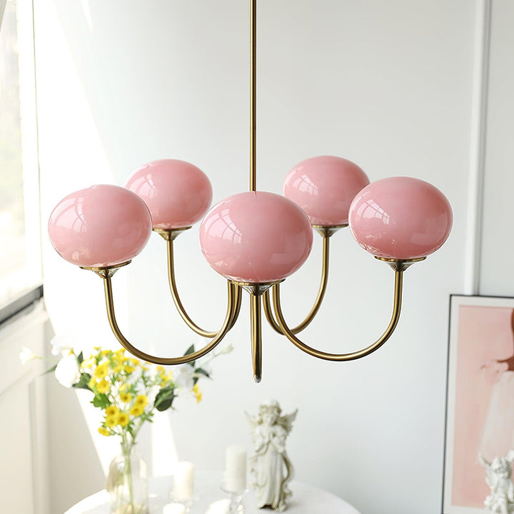 Skanto | AuroraGlow - Marshmallow Chandelier