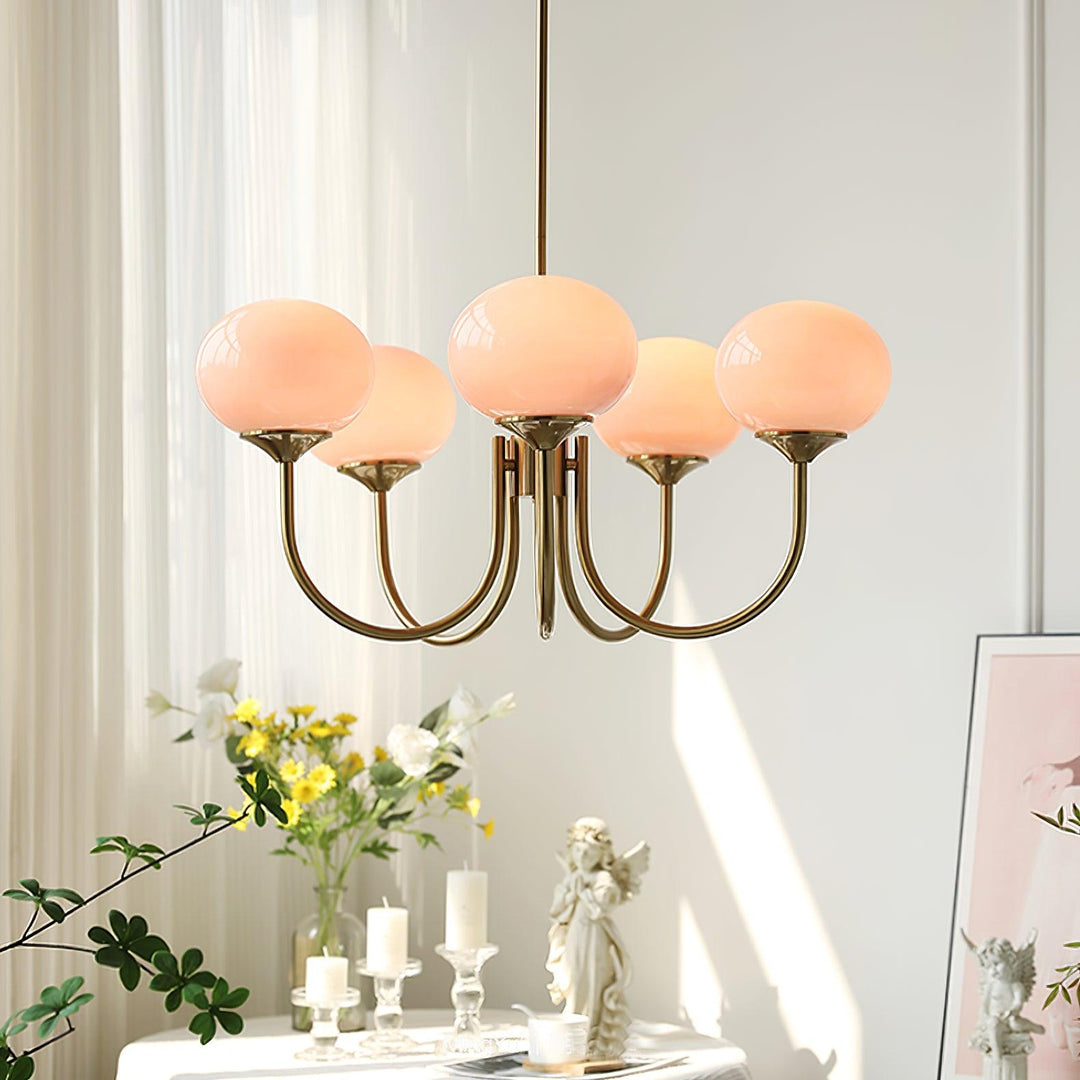 Skanto | AuroraGlow - Marshmallow Chandelier