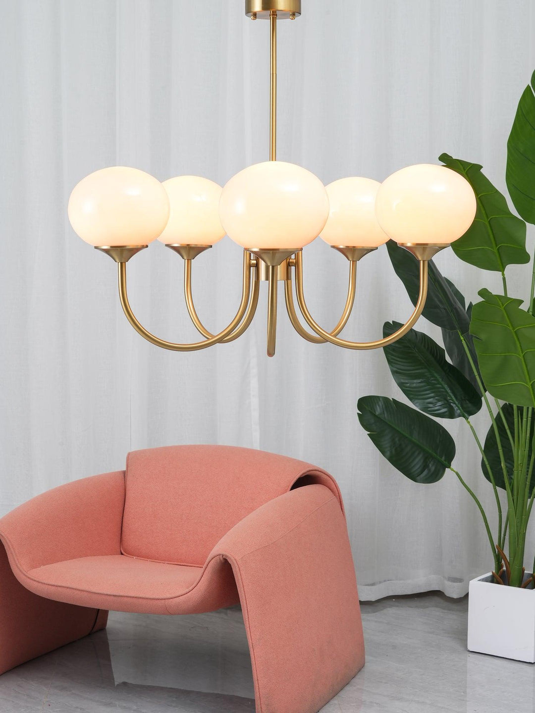 Skanto | AuroraGlow - Marshmallow Chandelier