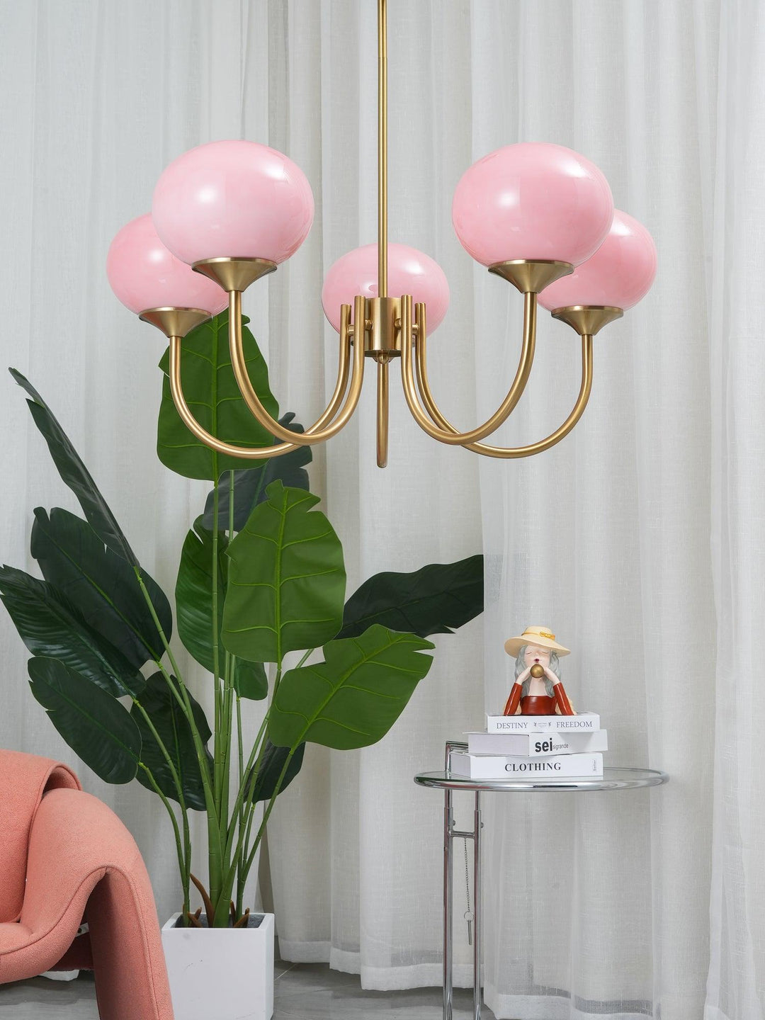 Skanto | AuroraGlow - Marshmallow Chandelier
