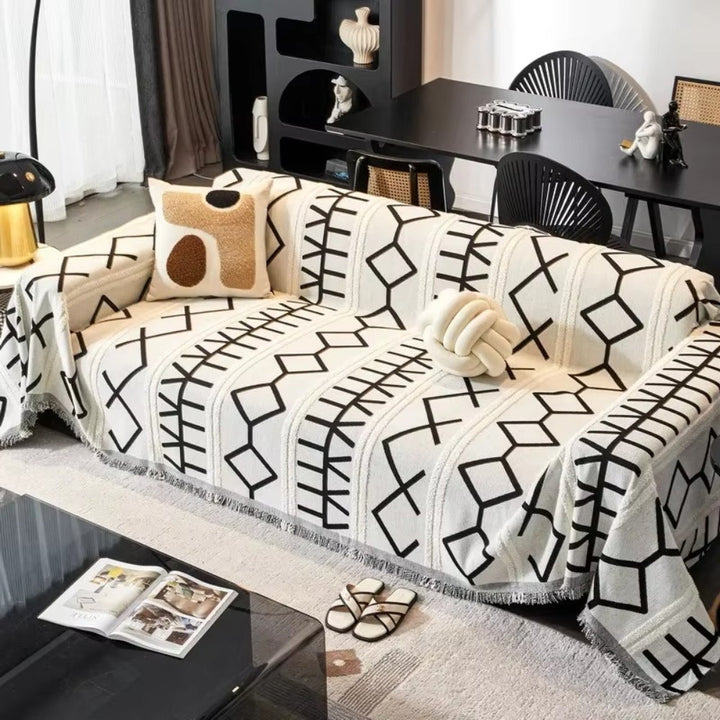 Skanto | Maze Four-Season Chenille Sofa Cover