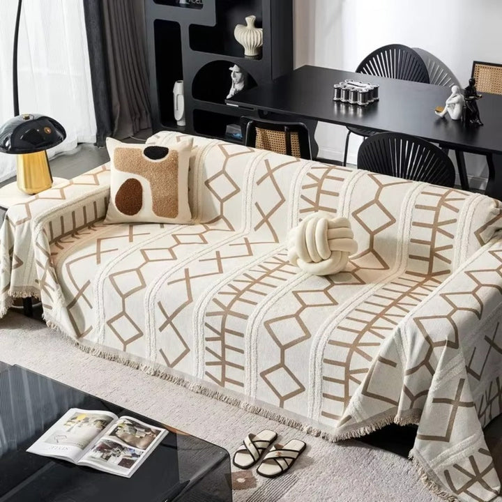 Skanto | Maze Four-Season Chenille Sofa Cover