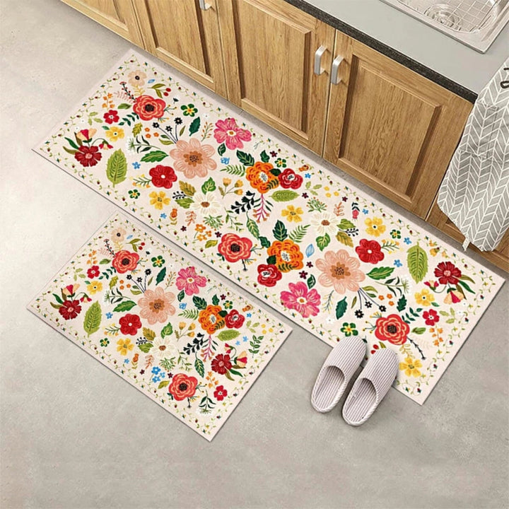 Skanto | Meadow Boho Floral Kjøkkenteppesett
