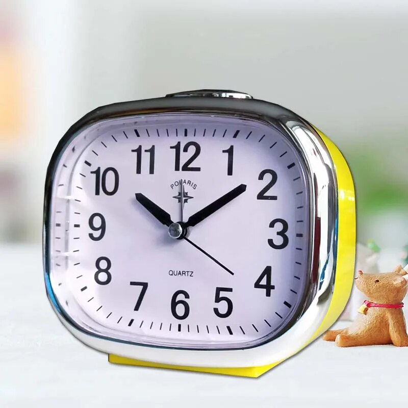 Skanto | Mekanisk Vekkeklokke Uten Ticking