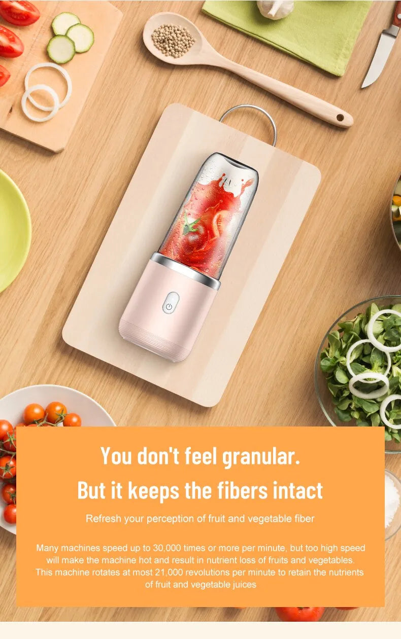 BlendMaster Portable – Elektrisk Juicepresse for Hjemmebruk Skanto