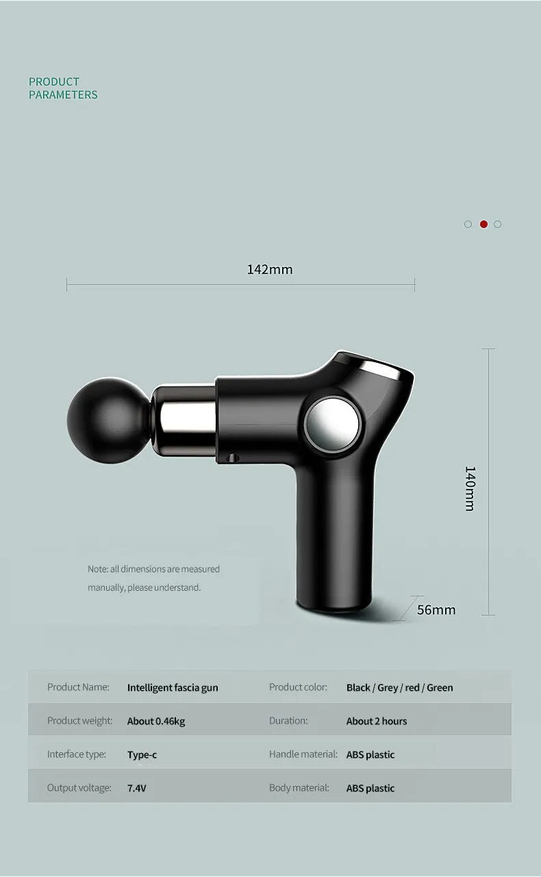 Bærbar massasje pistol for muskelrecovery Skanto