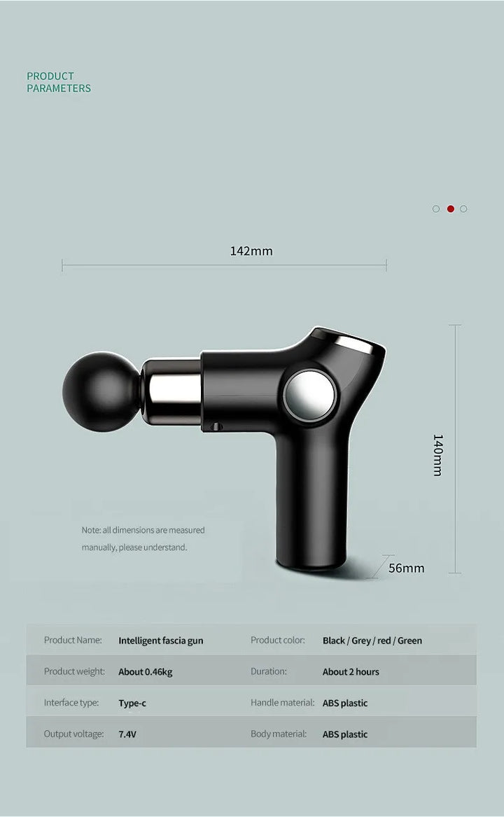 Bærbar massasje pistol for muskelrecovery Skanto