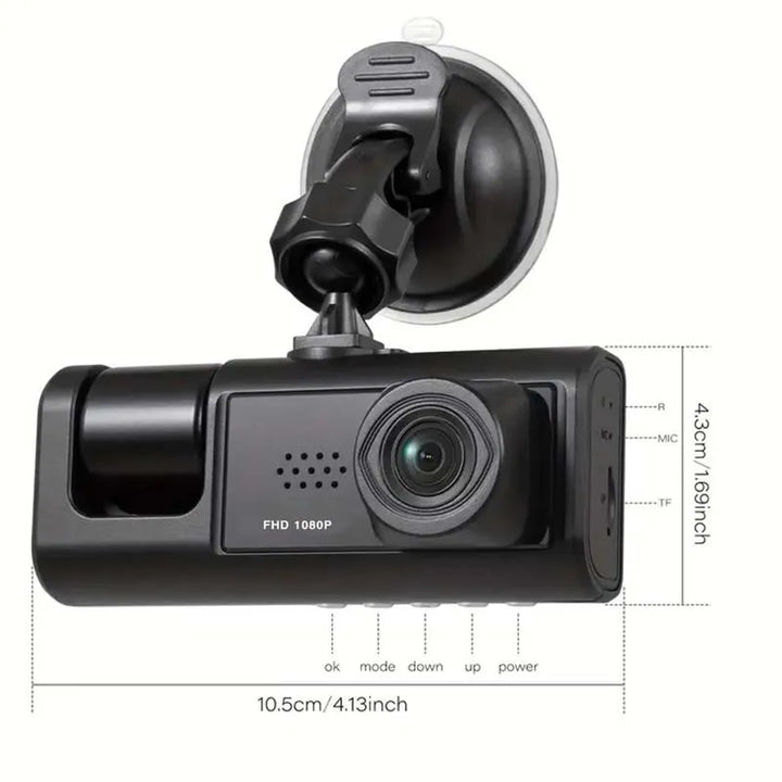 Dashcam med nattsyn og IR-teknologi Skanto