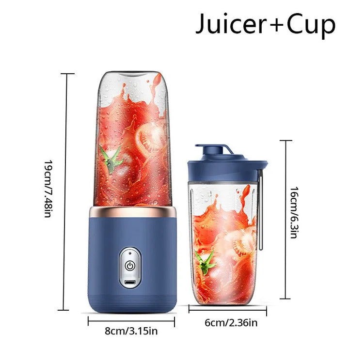 BlendMaster Portable – Elektrisk Juicepresse for Hjemmebruk Skanto