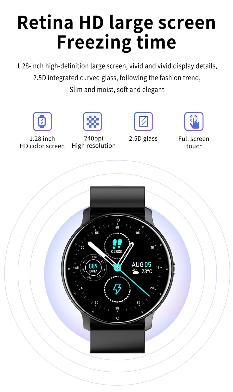 Stilig Smartklokke for Ytelse Skanto