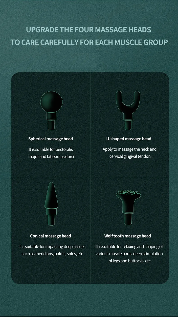 Bærbar massasje pistol for muskelrecovery Skanto