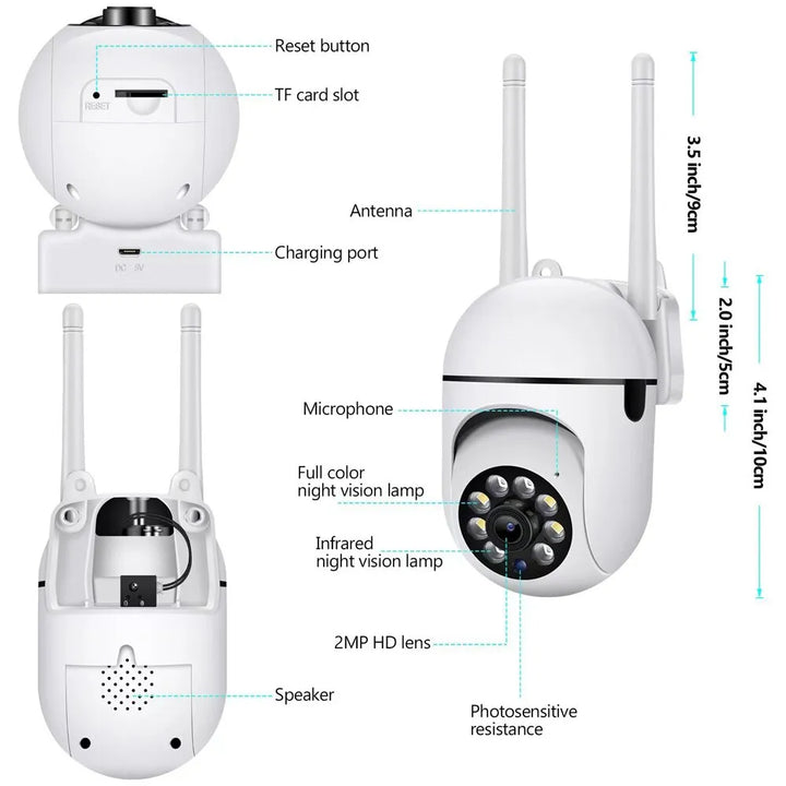 Skanto | Eindhoven WiFi Kamera | Hold øye med alt fra smarttelefonen din