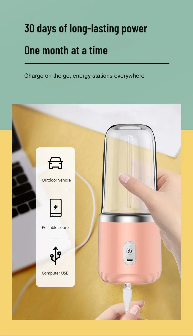 BlendMaster Portable – Elektrisk Juicepresse for Hjemmebruk Skanto