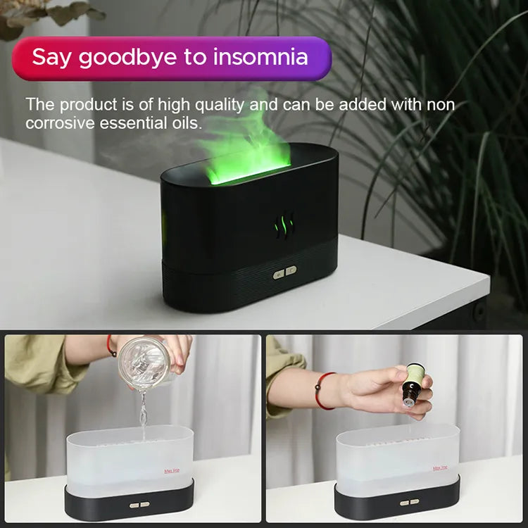 AromaMist Diffuser – Ultralyd Duftdistributør med Kald Tåke Skanto