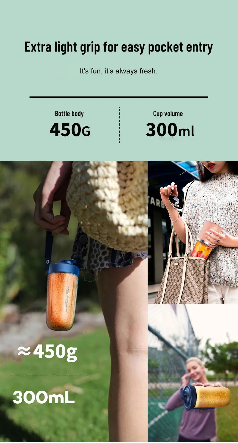BlendMaster Portable – Elektrisk Juicepresse for Hjemmebruk Skanto