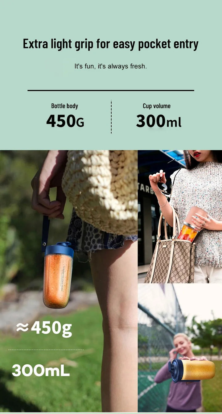 BlendMaster Portable – Elektrisk Juicepresse for Hjemmebruk Skanto