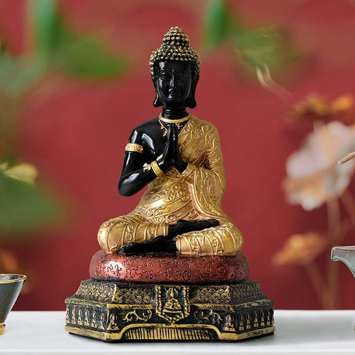 Mediterende Buddha Statue Skanto