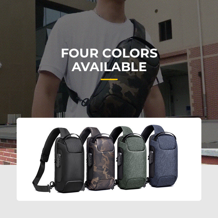 Skanto | Menns Antityveri Messenger Bag