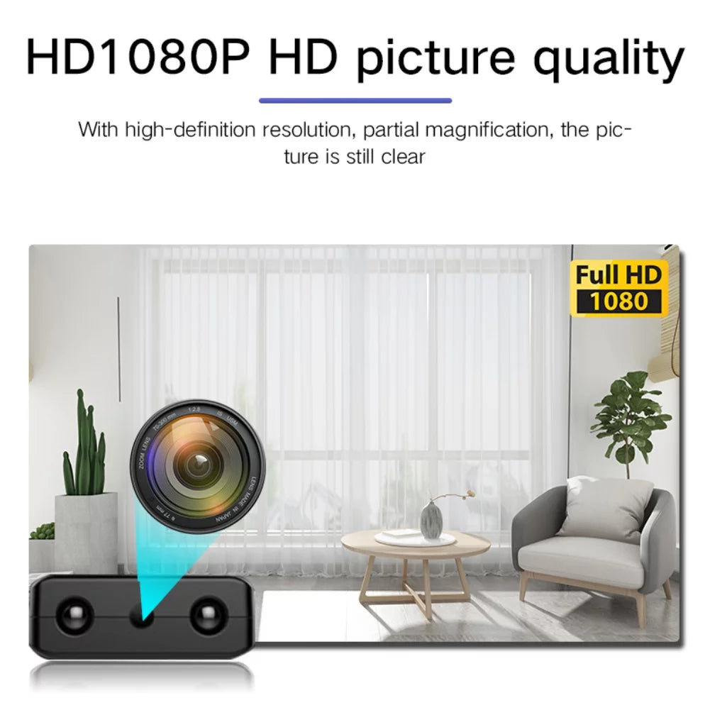 Skanto | Mikro HD Videokamera med WiFi og Lyd