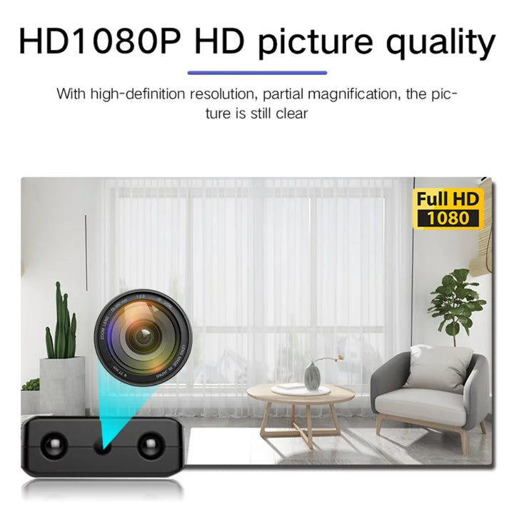 Skanto | Mikro HD Videokamera med WiFi og Lyd