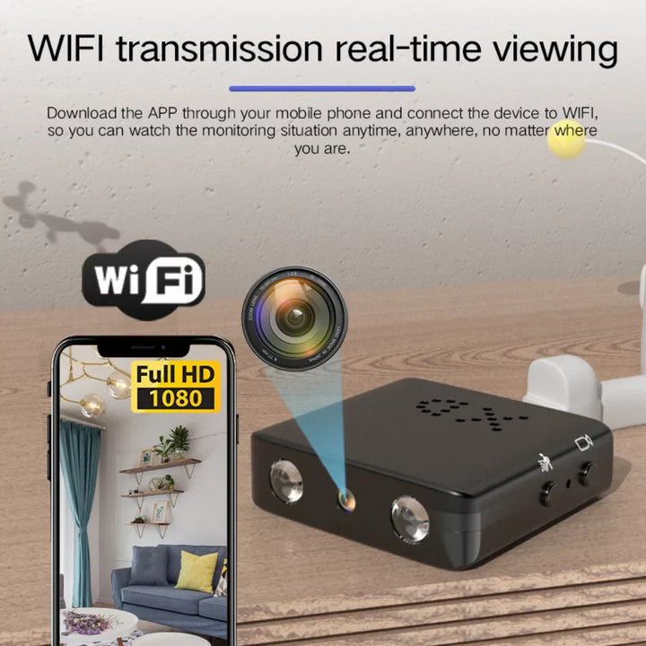 Skanto | Mikro HD Videokamera med WiFi og Lyd