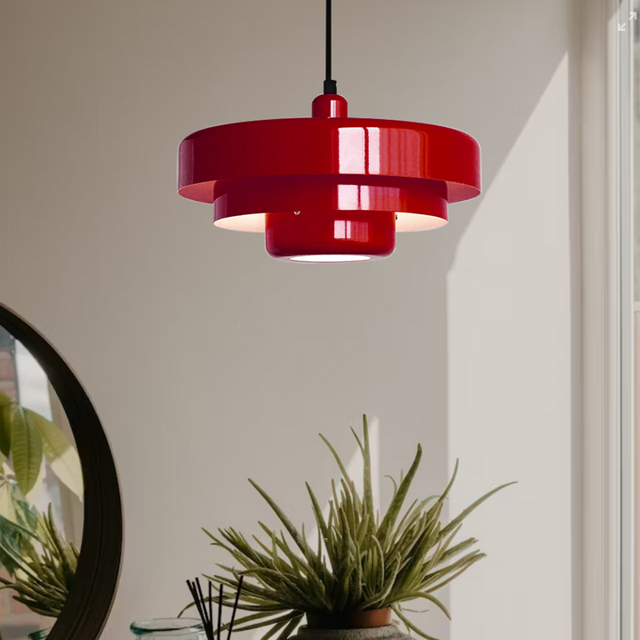 Single Head Bauhaus Iron Pendant Lamp | Skanto