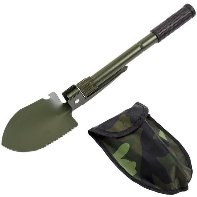 Taktisk militær sammenleggbart spade | Skanto