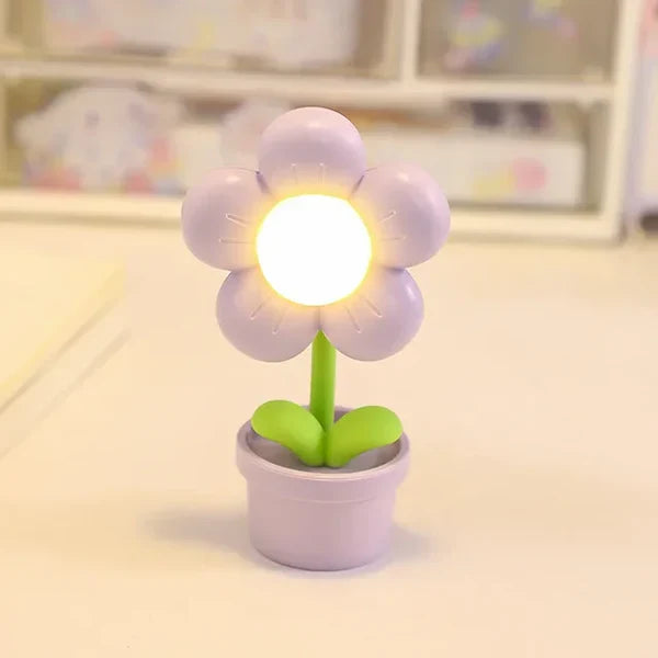 Liten Blomst Beroligende Bordlampe - BlossomGlow | Skanto