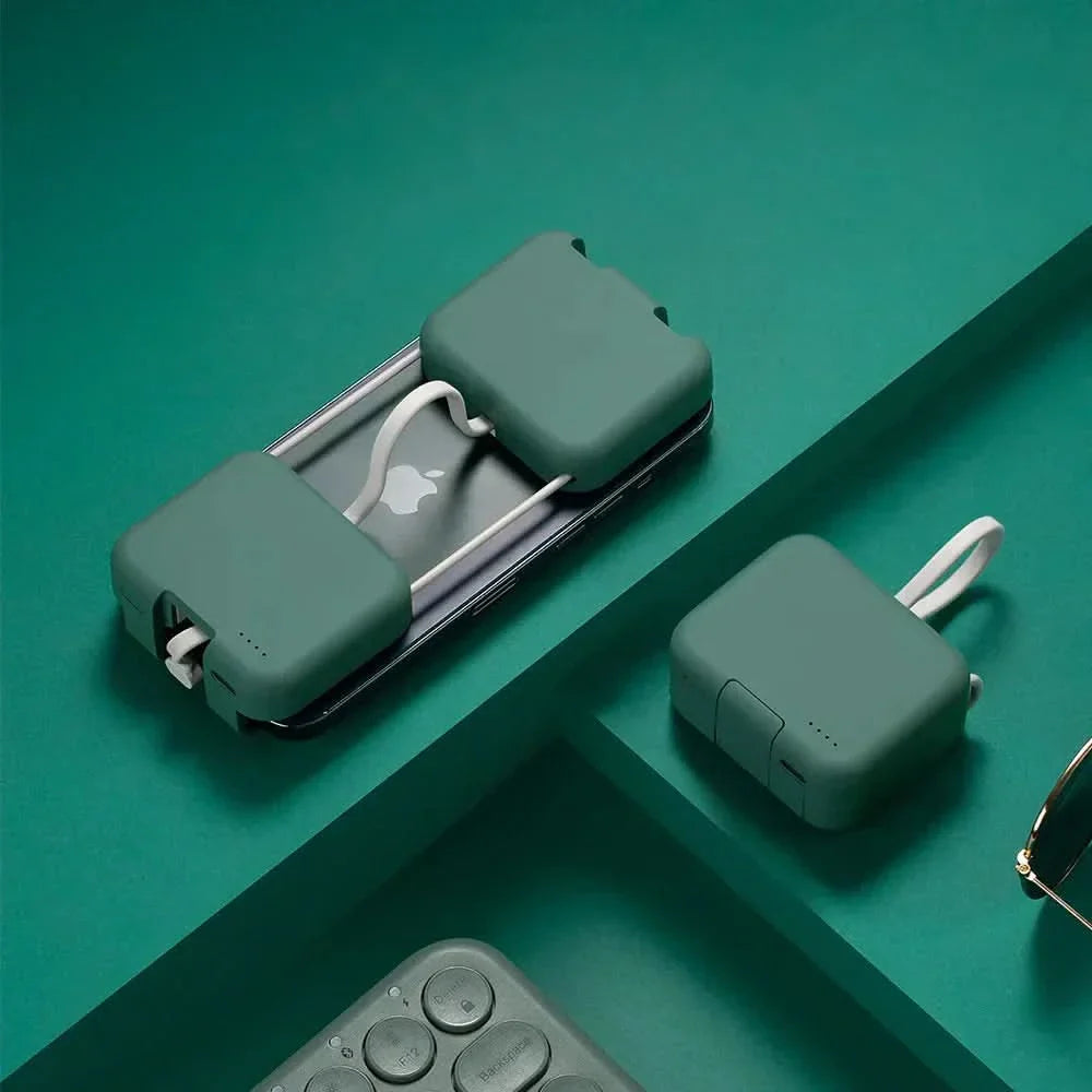 Skanto | PowerPocket 5000mAh Kompakt Bærbar Power Bank