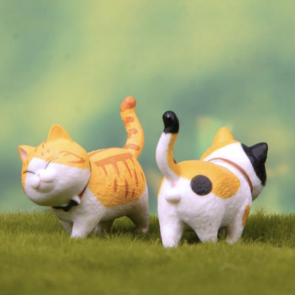 Mini Gåtur Katt Figurer | Skanto