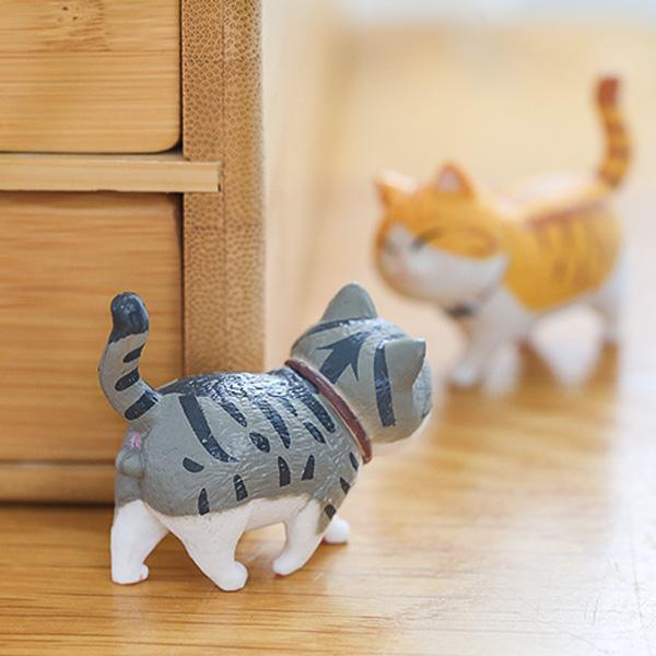 Mini Gåtur Katt Figurer | Skanto
