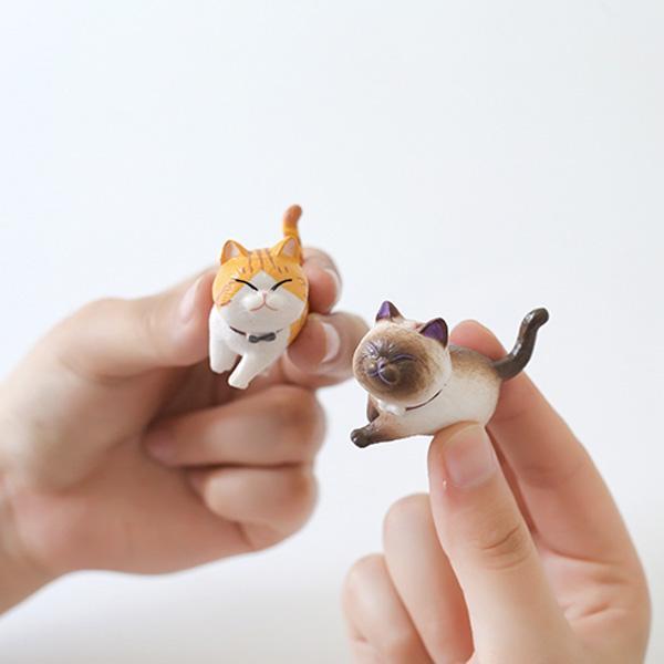 Mini Gåtur Katt Figurer | Skanto