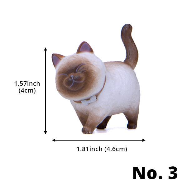 Mini Gåtur Katt Figurer | Skanto