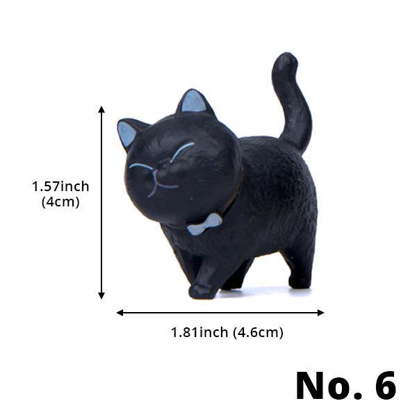Mini Gåtur Katt Figurer | Skanto