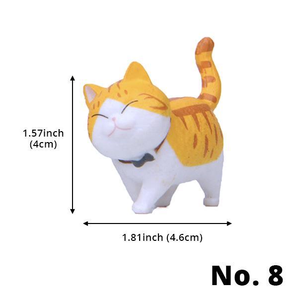 Mini Gåtur Katt Figurer | Skanto
