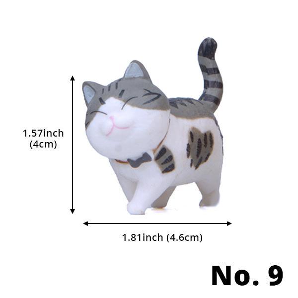Mini Gåtur Katt Figurer | Skanto