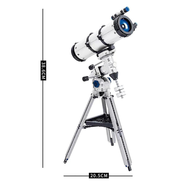 Mini astronomisk teleskop byggeklosser leketøy | Skanto