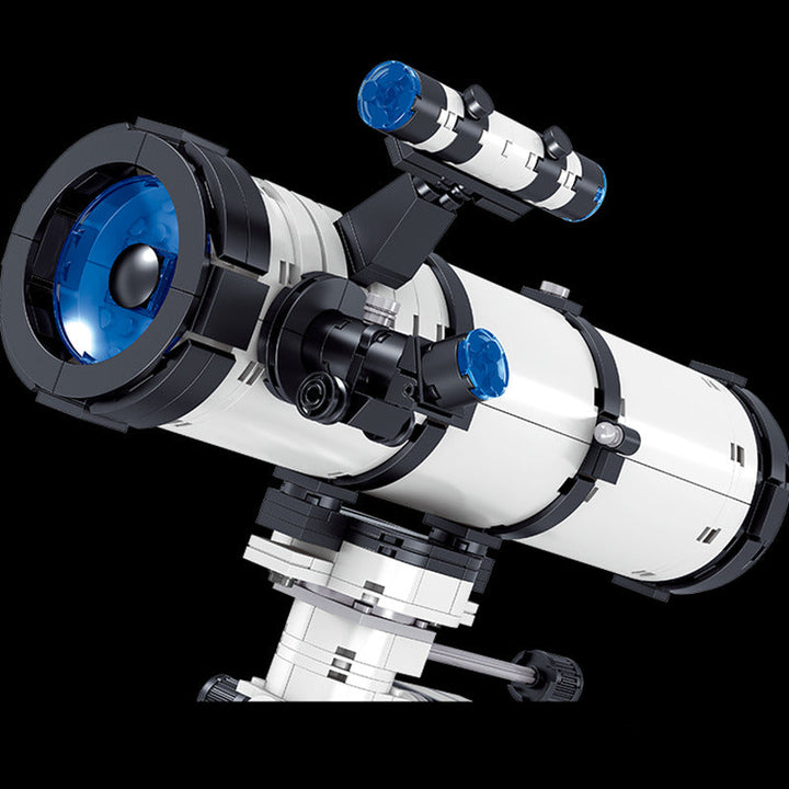 Mini astronomisk teleskop byggeklosser leketøy | Skanto