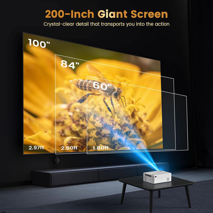 Skanto | Mini HD Hjemmekino Beamer Bærbar