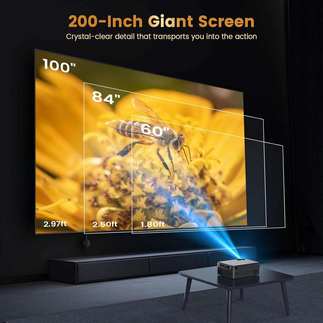 Skanto | Mini HD Hjemmekino Beamer Bærbar