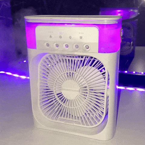 Mini Ice Nebula Vifte 2-i-1 Bærbar | Skanto