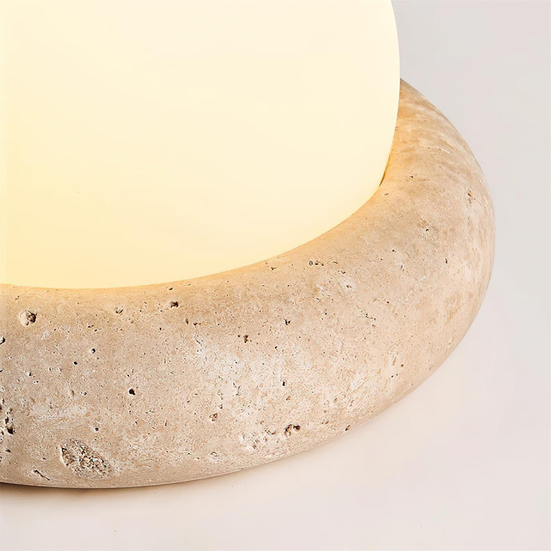 Skanto | Travertin Bordlampe
