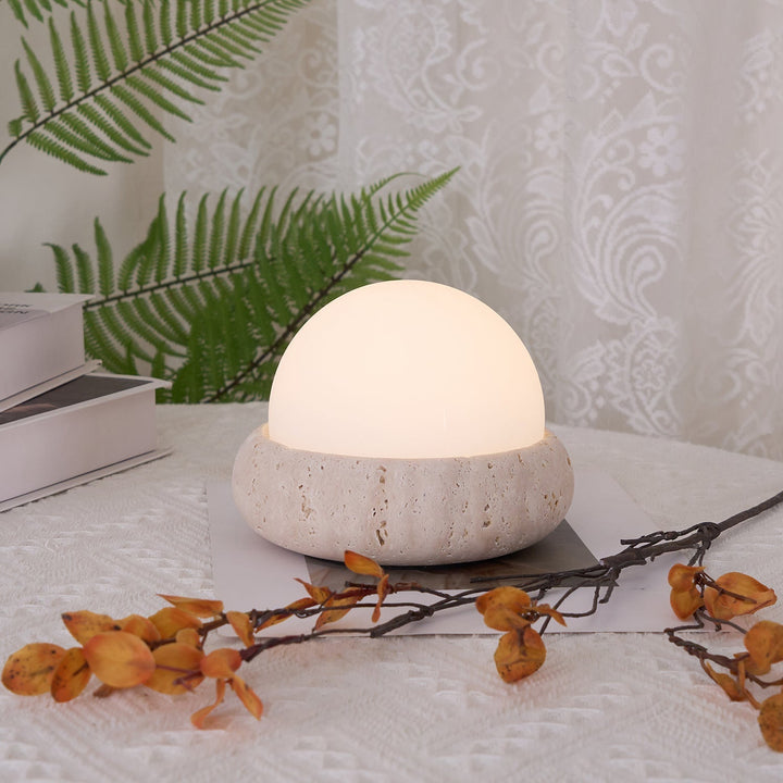 Skanto | Travertin Bordlampe