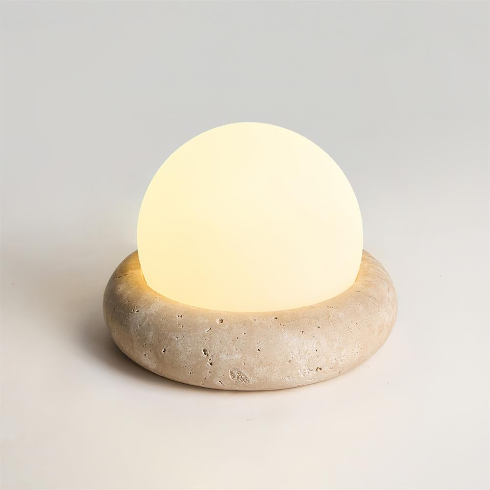 Skanto | Travertin Bordlampe