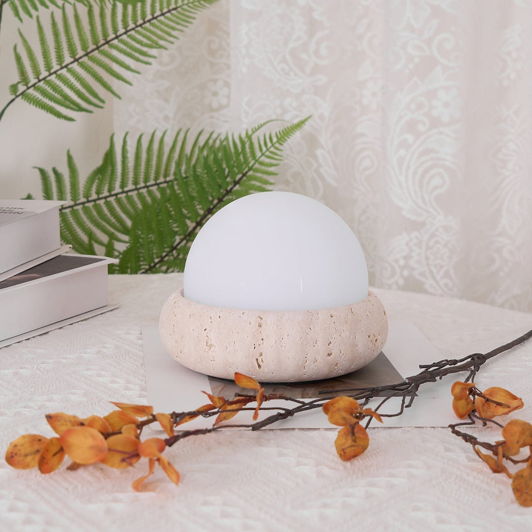 Skanto | Travertin Bordlampe