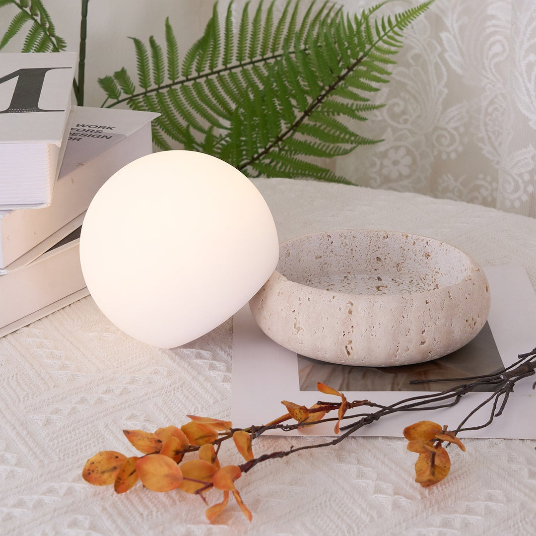 Skanto | Travertin Bordlampe
