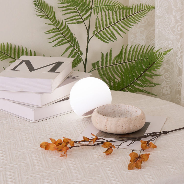 Skanto | Travertin Bordlampe