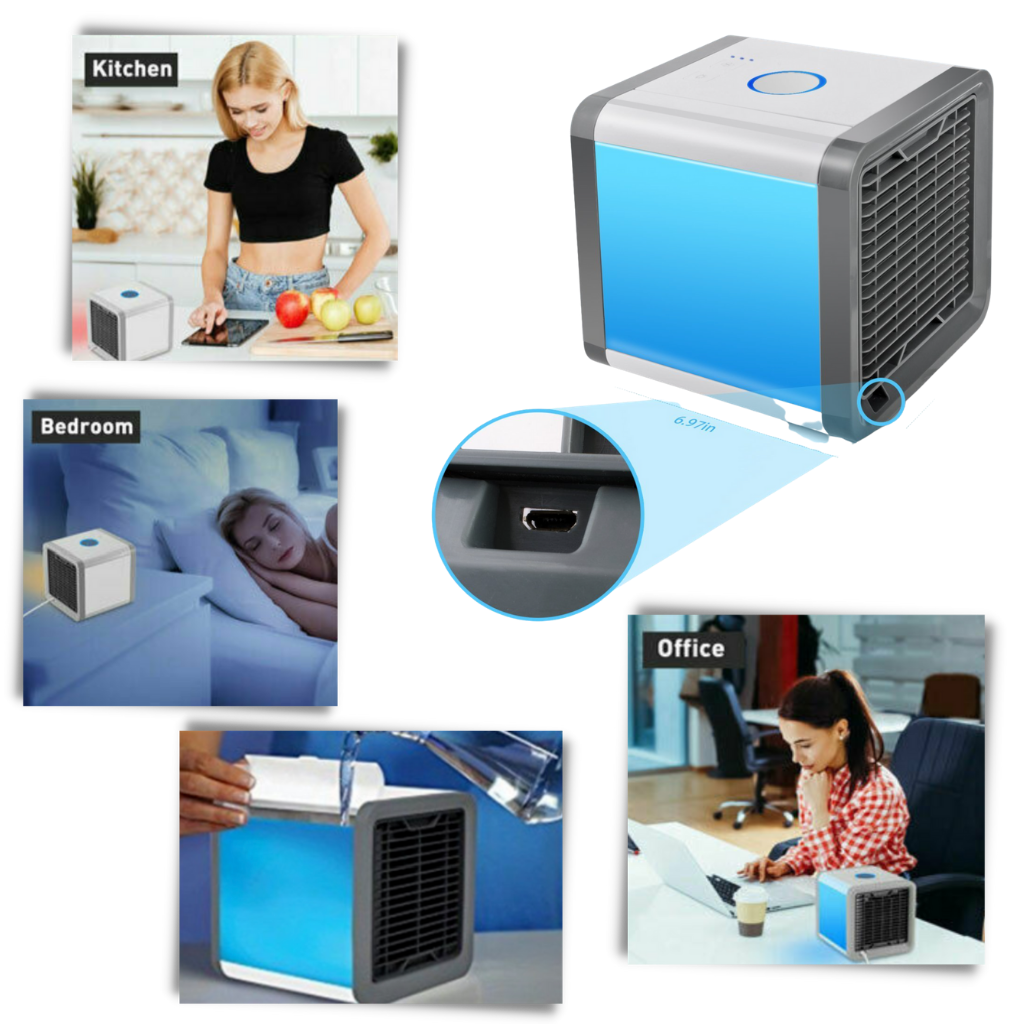 Mini klimaanlegg USB
